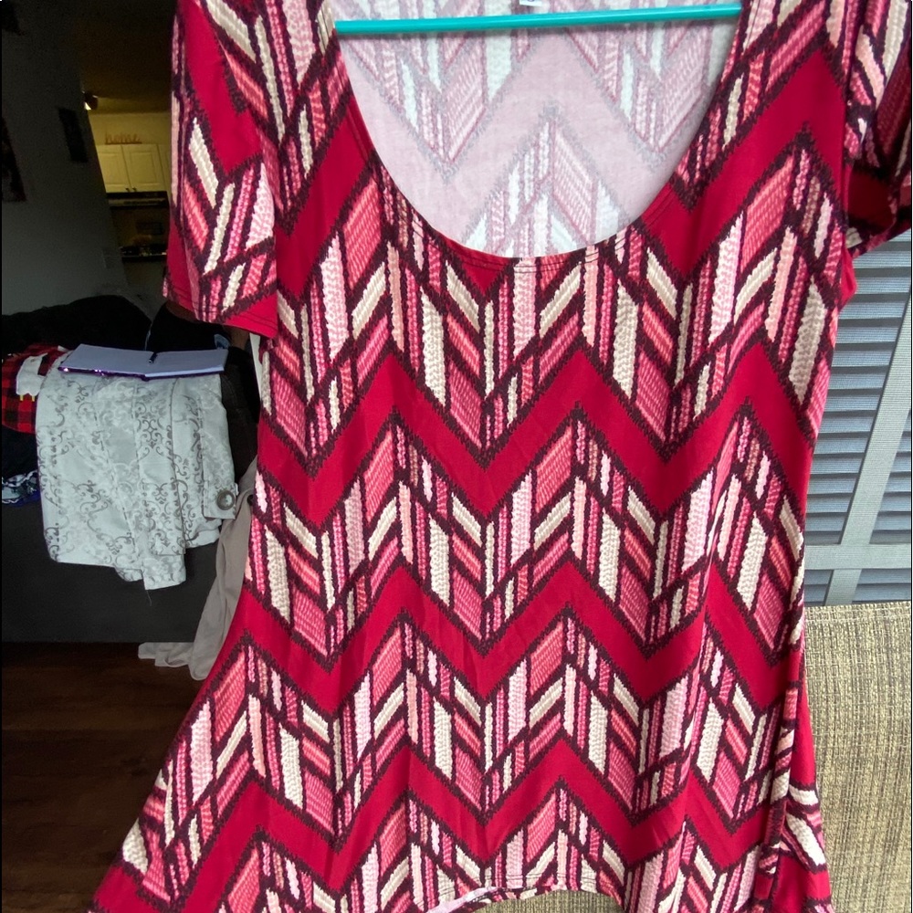Cute red blouse